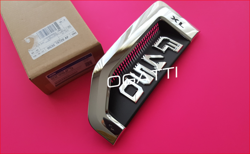 BRAND NEW OEM NAMEPLATE FOR FENDER F450 XL VERSION DRIVER SIDE 2017-2021 HC3Z-16720-AF - Imagen 2