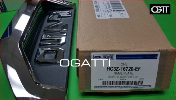 BRAND NEW OEM NAMEPLATE FOR FENDER F450 PLATINUM VERSION LH Driver Side 2016-2017  HC3Z-16720-EF