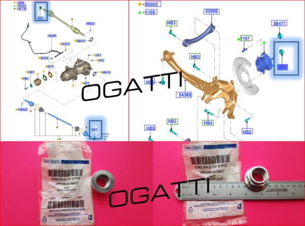 Brand New OEM NUT W713640-S437 |W713640|