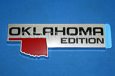 BRAND NEW OEM NAMEPLATE OKLAHOMA VERSION DRIVER SIDE - PASSENGER SIDE 2006-2010 F-150-250-350-450-550 9L3Z-9942528-B