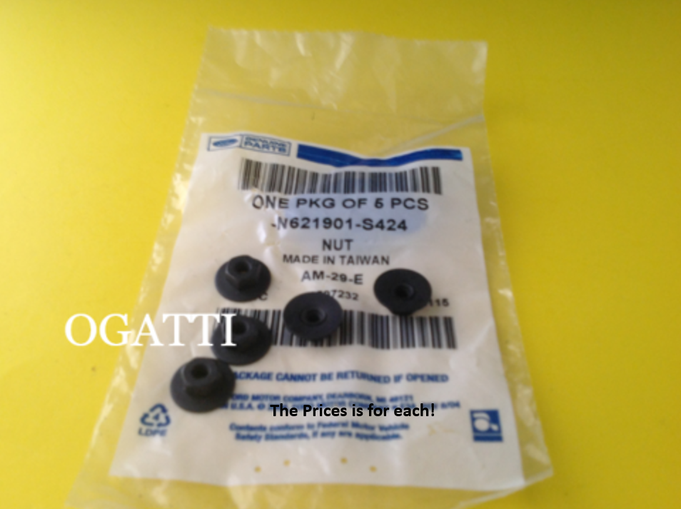 Brand New OEM NUT - HEX. N621901-S424 |N621901| - Imagen 2