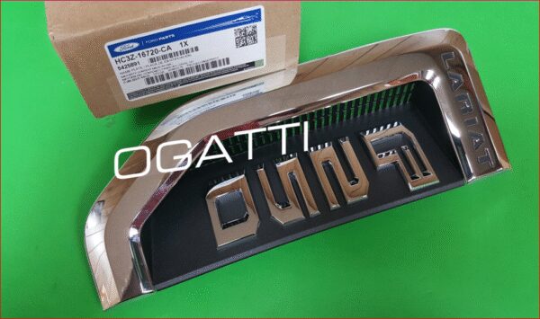 Brand New OEM NAMEPLATE FOR FENDER F250 LARIAT VERSION 2016-2022 HC3Z-16720-CA LH DRIVER SIDE