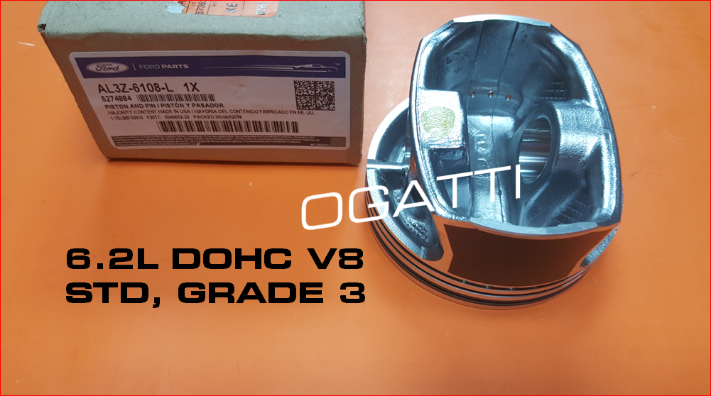 BRAND NEW OEM PISTON STD GRADE 3 for 6.2L DOHC F150-250-350-450 RAPTOR 2011-2016 AL3Z-6108-L|AL3Z-6108-H