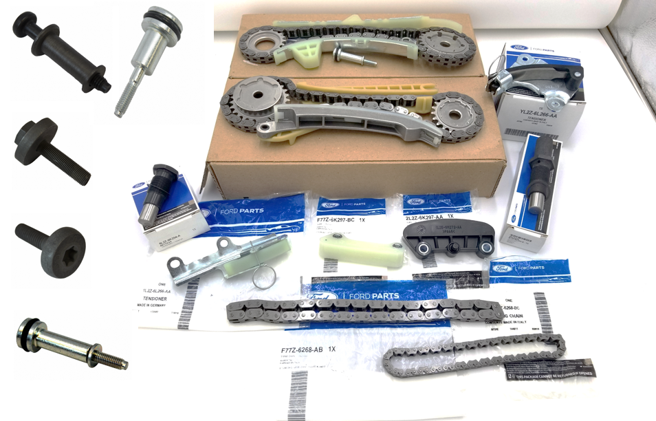 Brand New OEM Timing Chain 4.0L, 15 Pieces Engine Repair Kit (OG-60-4.0L-15-2)