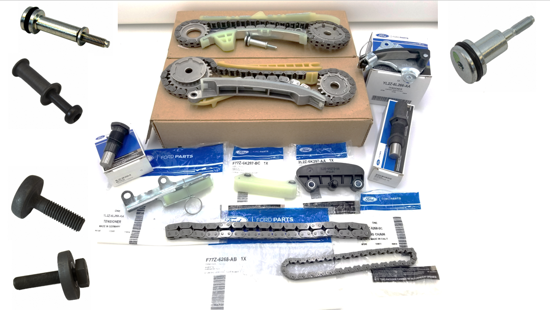 Brand New OEM Timing Chain 4.0L, 15 Pieces Engine Repair Kit (OG-60-4.0L-15-2) - Imagen 3