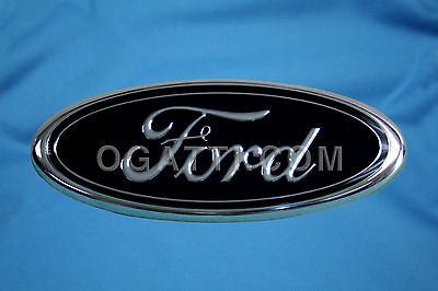 BRAND NEW OEM FORD OVAL 3D 7' x 2 1/2' Fits Front Grille EMBLEM F81Z-8213-AB