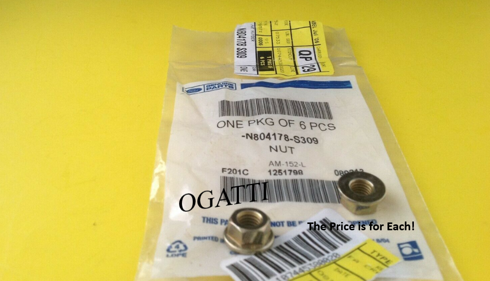 Brand New OEM NUT - ADJUSTING SCREW N804178-S309 |N804178| - Imagen 2