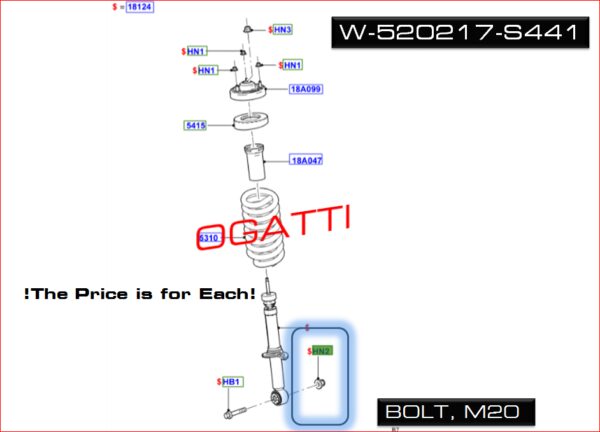 Brand New OEM NUT - HEX. W520217-S441 |W520217|