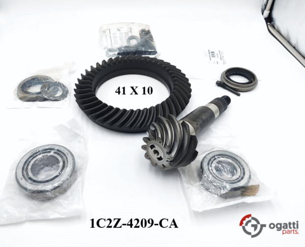 Brand New OEM Gear And Pinion Kit DANA 60 TRAC LOK 4.10 & DOWN 35 SPLINE E-150 2007-2013 E-250-350 1990-2014  [1C2Z-4209-CA]