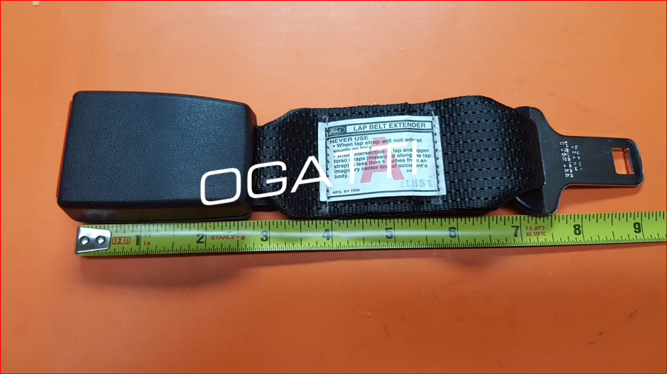 OEM F MULTIPLE Seat Belt Extension Extender 2001- Crown Victoria, Expedition, F-150 1L3Z-54611C22-AA - Imagen 5