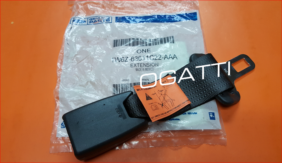 BRAND NEW OEM Seat Belt Extension Extender FORD MULTIPLE USE FOR EDGE, LINCOLN 1W6Z-63611C22-AAA - Imagen 3