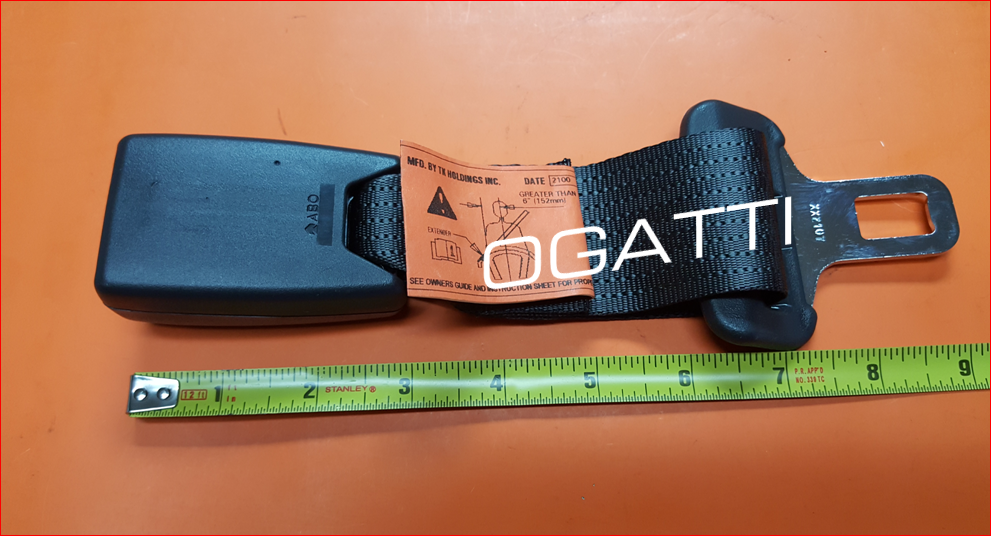 BRAND NEW OEM Seat Belt Extension Extender FORD MULTIPLE USE FOR EDGE, LINCOLN 1W6Z-63611C22-AAA - Imagen 6