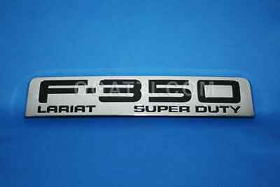 Brand New OEM Name Plate Emblem fenders  EMBLEM F-350 LARIAT Version Driver Side 2007-2010 8C3Z-16720-H