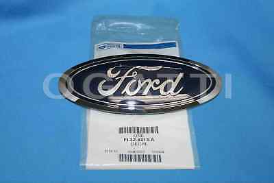 BRAND NEW OEM FROM GRILLE OVAL 9.5" APPLIQUE 2014-2015 FORD F150 "LOBO " NAMEPLATE FRONT GRILLE OVAL REF: FL3Z-8213-A