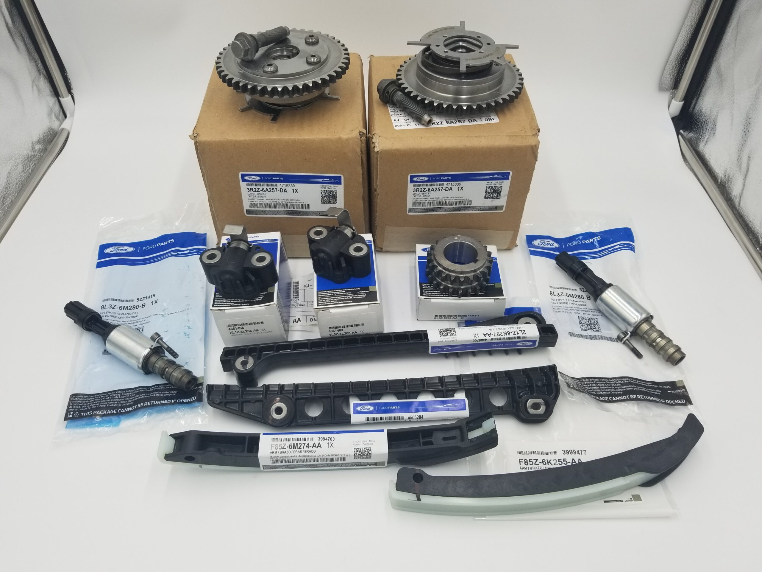 Brand New OEM Timing Chain Guides 5.4L V8, 11 Pieces, Engine Repair Kit Explorer|F-150|Expedition|F-250-350 2004-2010 (OG-60-5.4L-11-1) - Imagen 4