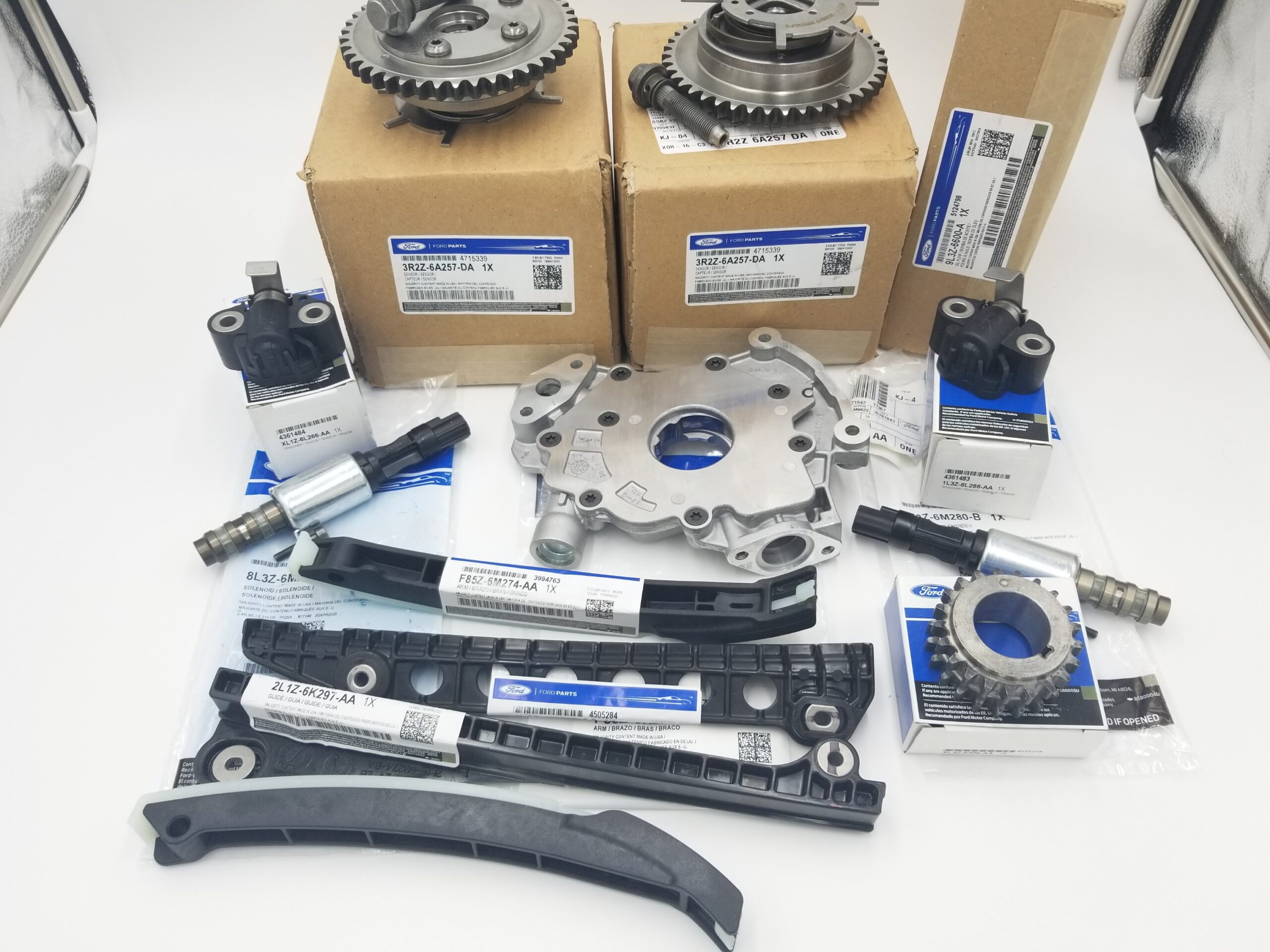 Brand New OEM Timing Chain Guides 5.4L V8, 12 Pieces, Engine Repair Kit Econoline|Excursion|Expedition|F-250-350 2004-2017 (OG-60-5.4L-12-2) - Imagen 3