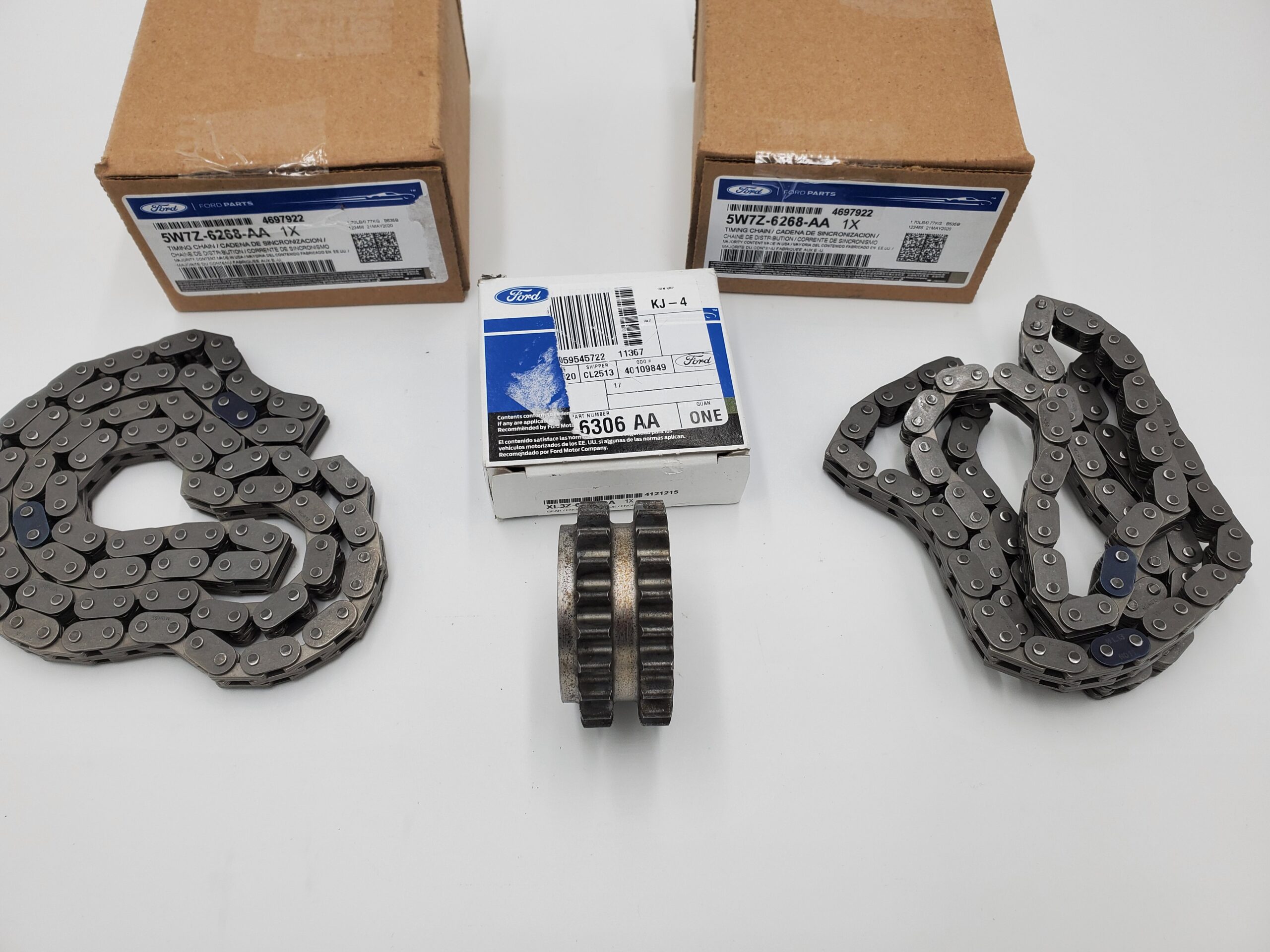 Brand New OEM Chain - Timing and Gear - Crankshaft 5.4 L V8, 3 Pieces Engine Repair Kit (OG-60-5.4L-3-2) - Imagen 3