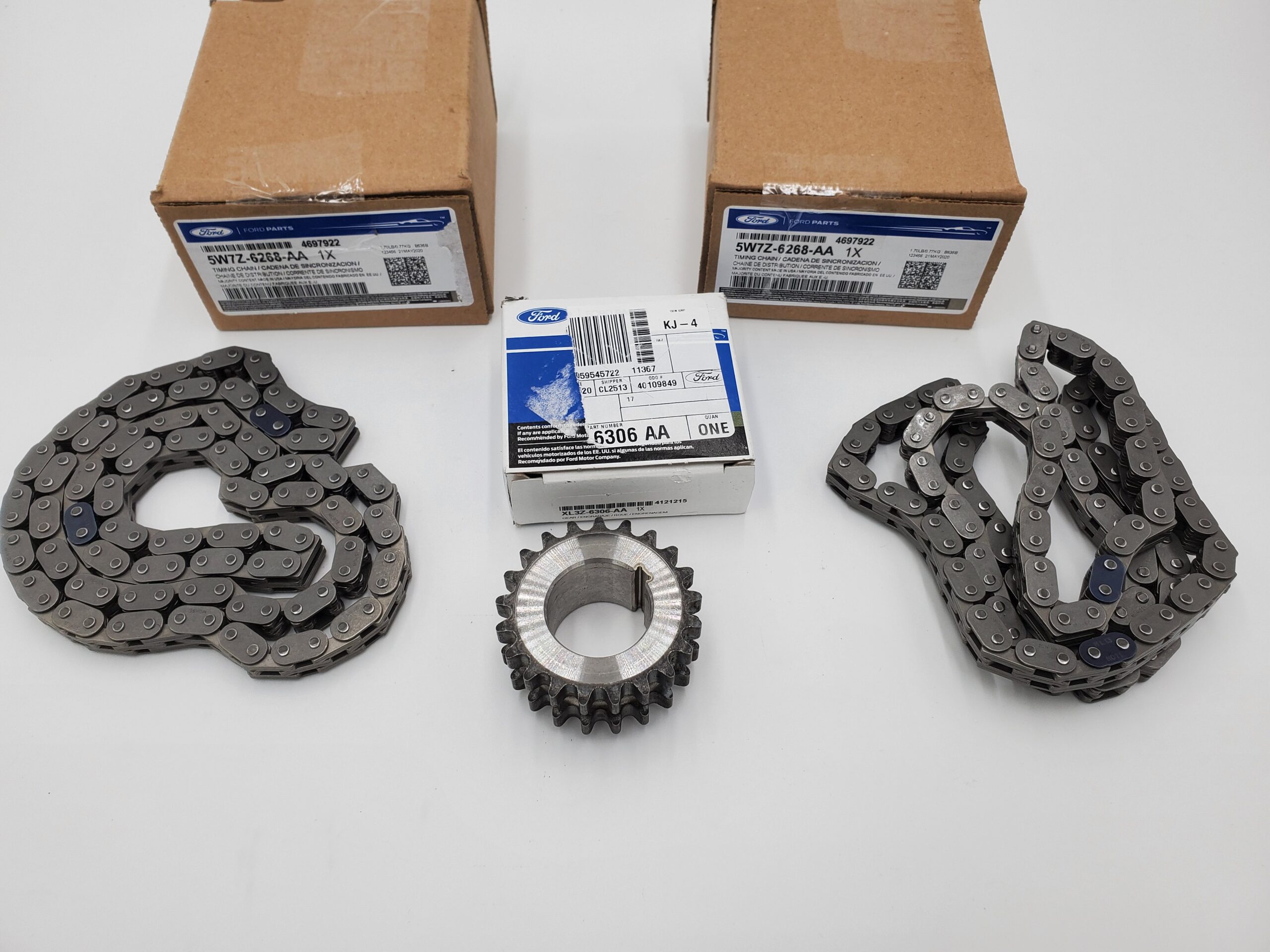 Brand New OEM Chain - Timing and Gear - Crankshaft 5.4 L V8, 3 Pieces Engine Repair Kit (OG-60-5.4L-3-2) - Imagen 4