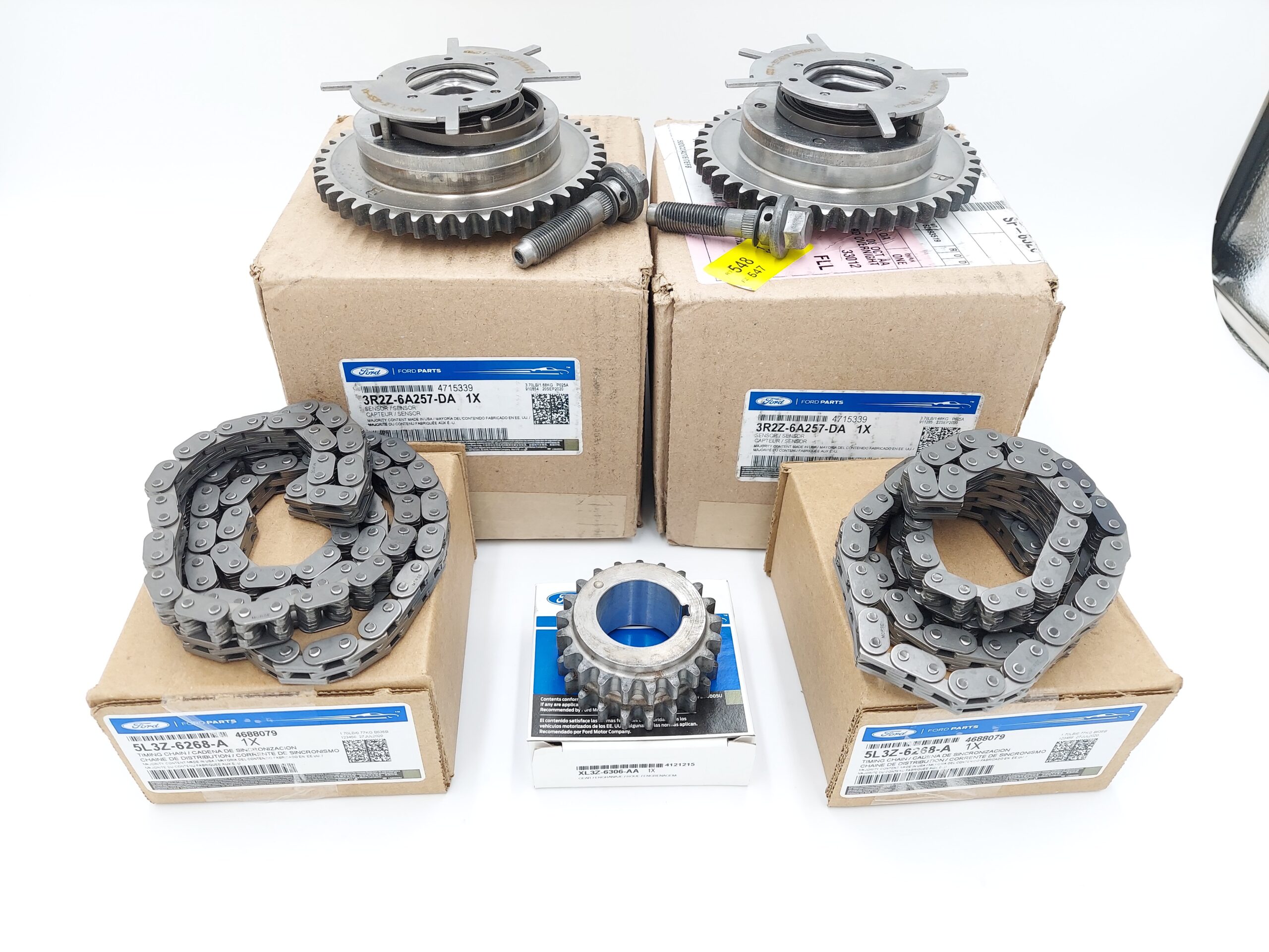 Brand New OEM Timing Chain Guides 5.4L V8, 5 Pieces, Engine Repair Kit |Explorer|F-150|Expedition|F-250-350 2004-2010 (OG-60-5.4L-5-1) - Imagen 2