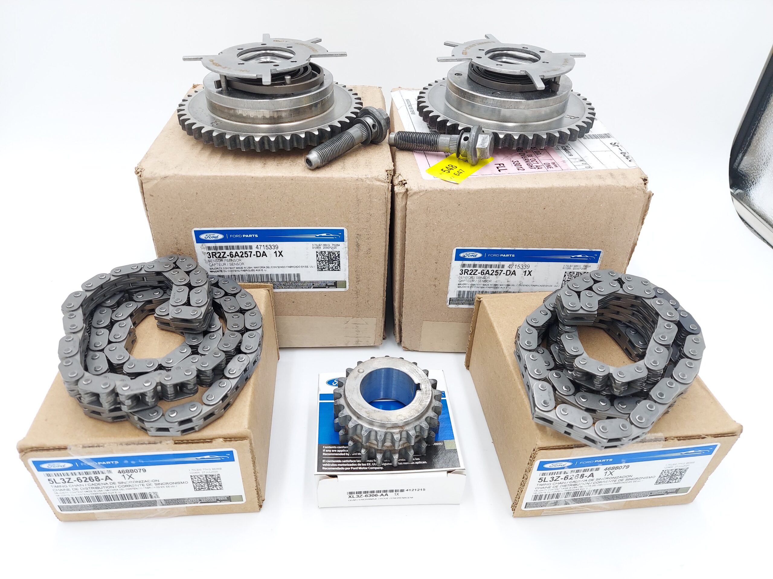 Brand New OEM Timing Chain Guides 5.4L V8, 5 Pieces, Engine Repair Kit |Explorer|F-150|Expedition|F-250-350 2004-2010 (OG-60-5.4L-5-1)