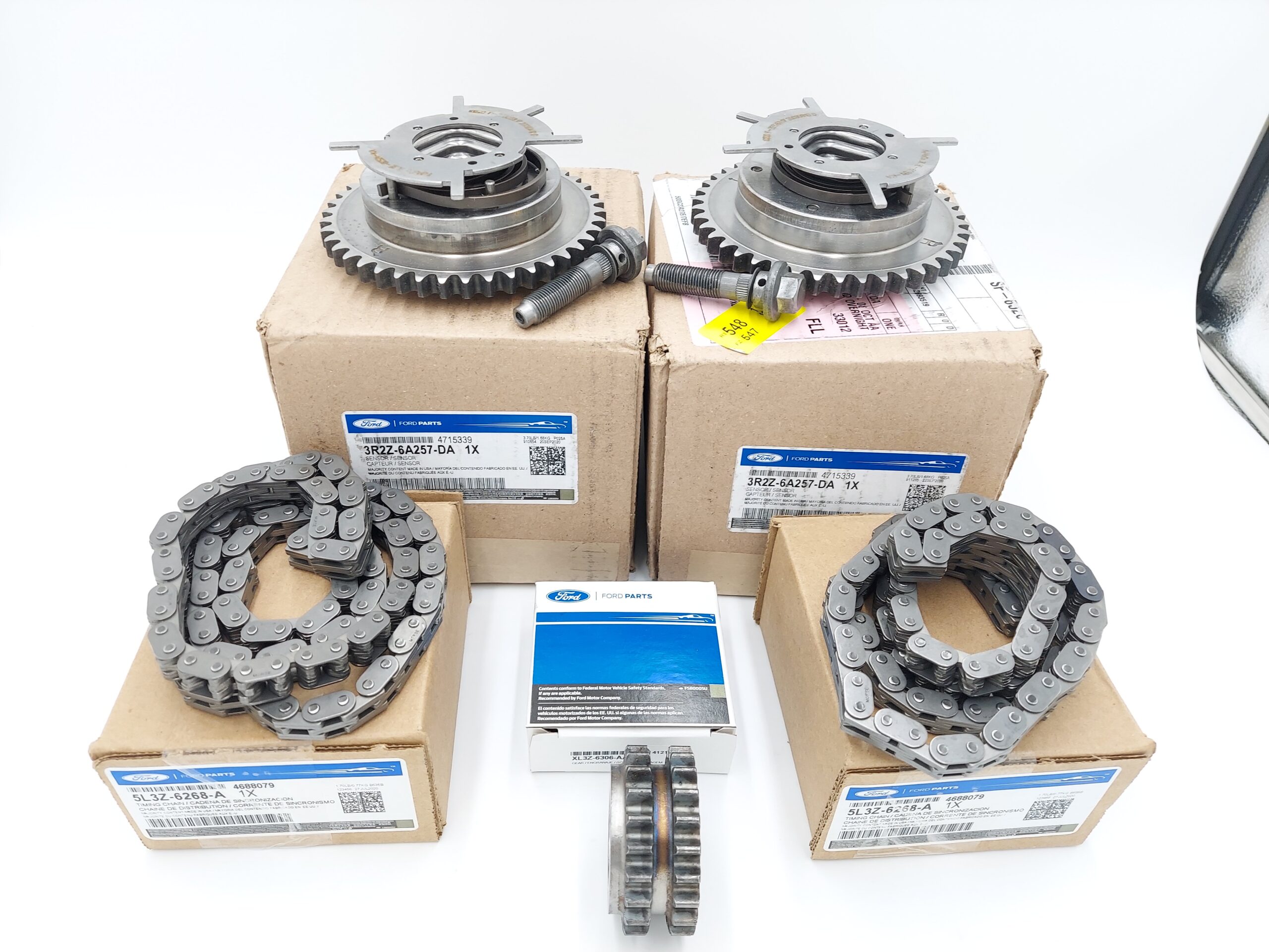 Brand New OEM Timing Chain Guides 5.4L V8, 5 Pieces, Engine Repair Kit |Explorer|F-150|Expedition|F-250-350 2004-2010 (OG-60-5.4L-5-1) - Imagen 4