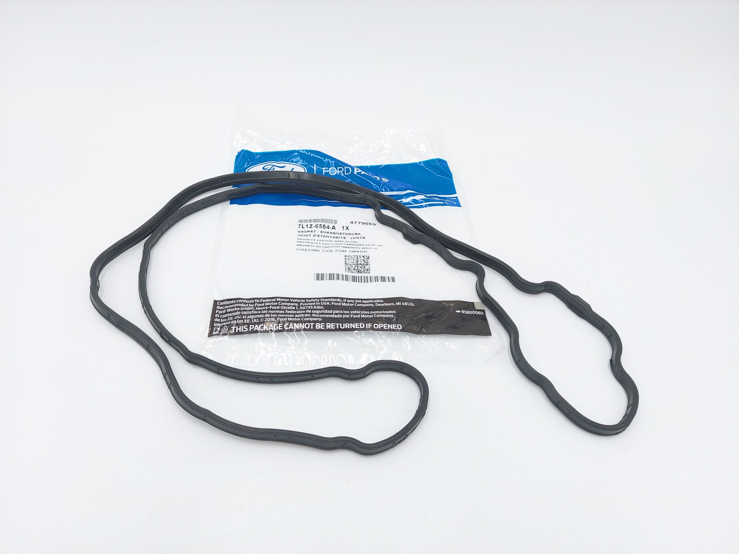 Brand New OEM Valve Cover Gasket - VALVE ROCKER ARM COVER RH 8-9 BOLTS | 5.4L V8 24V OHV |4.6L V8 24V SOHC EFI 7L1Z-6584-A - Imagen 3