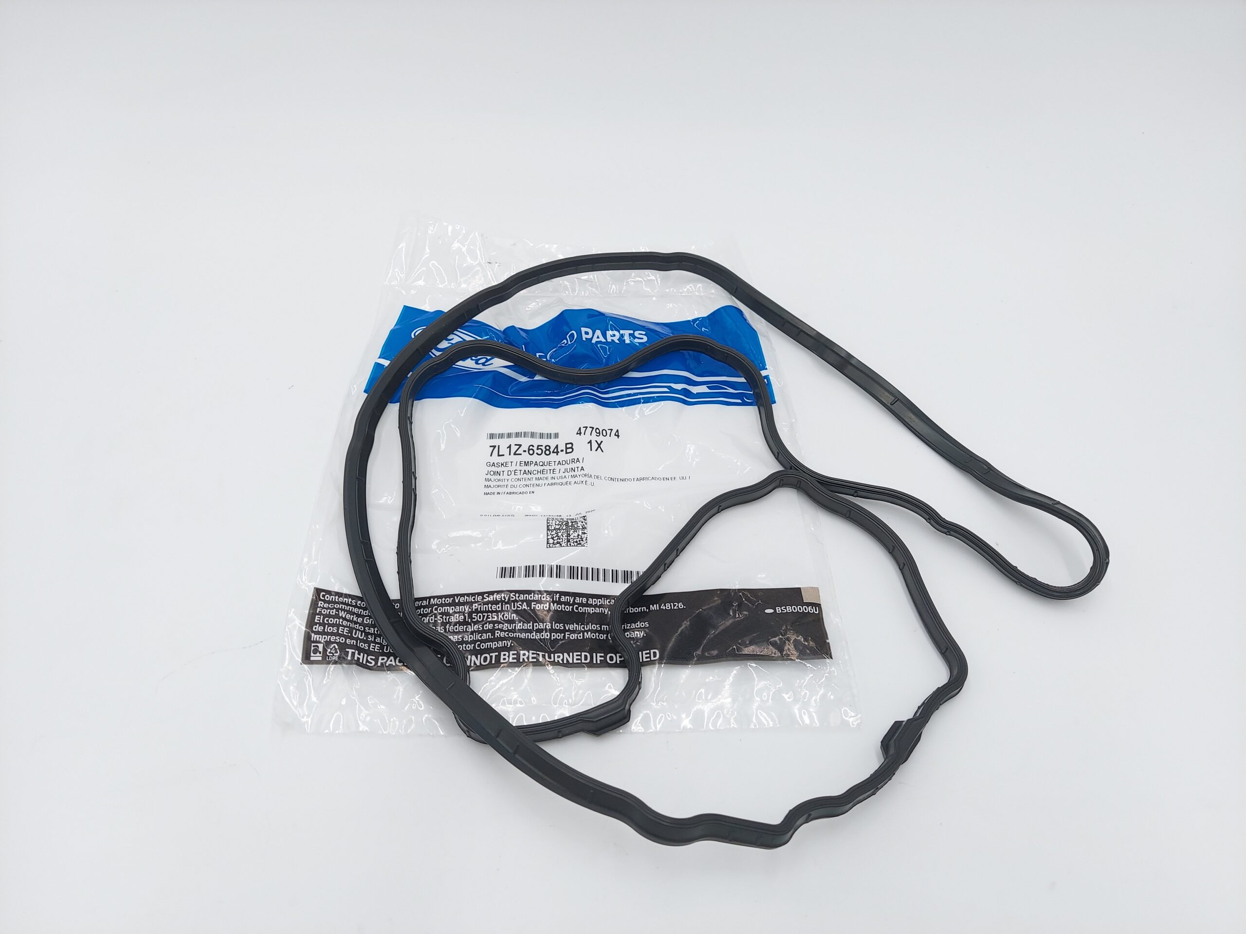 Brand New OEM Valve Cover Gasket - VALVE ROCKER ARM COVER LH Driver side 8-9 BOLTS | 5.4L V8 24V OHV |4.6L V8 24V SOHC EFI 7L1Z-6584-B - Imagen 2