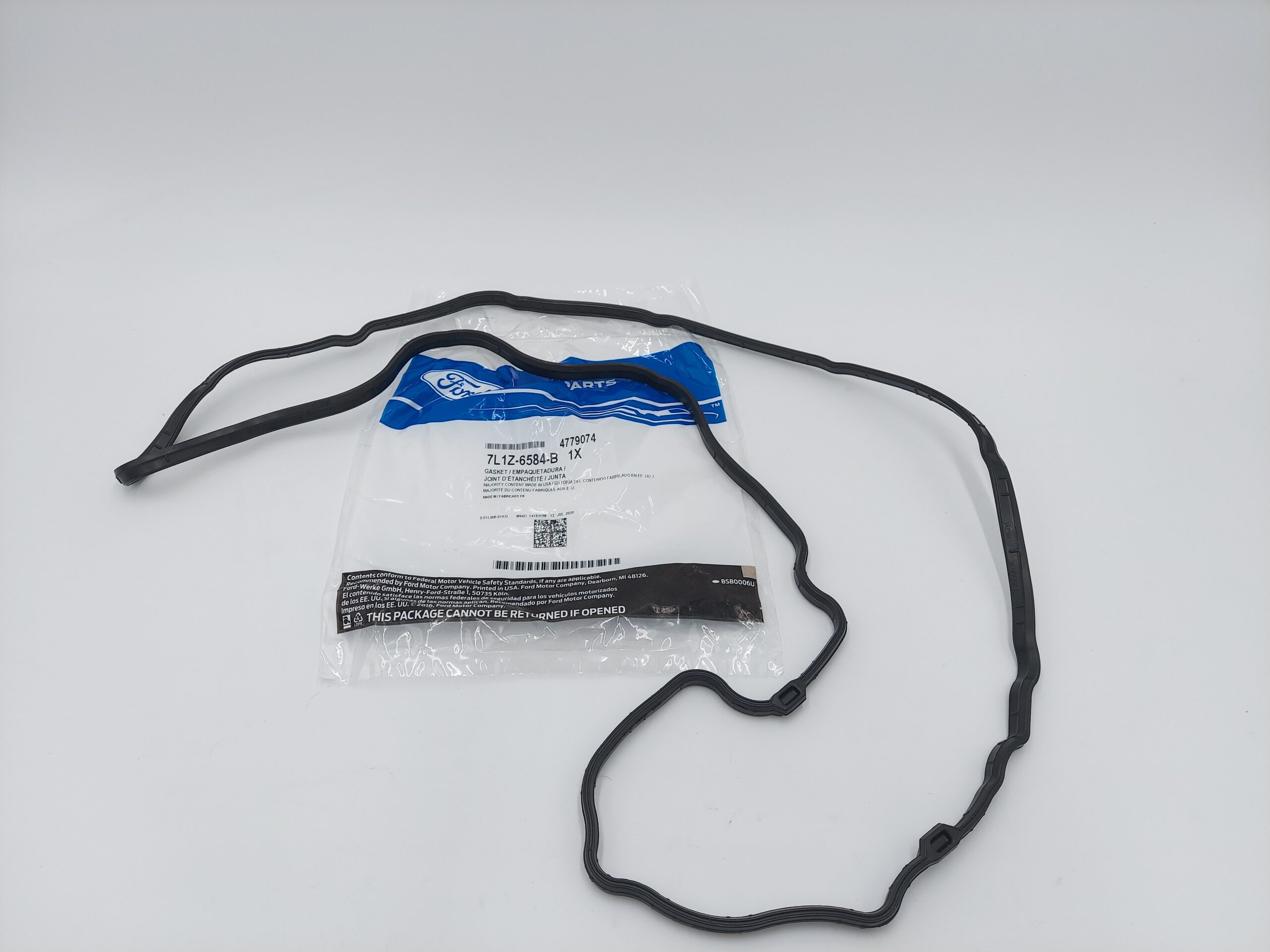 Brand New OEM Valve Cover Gasket - VALVE ROCKER ARM COVER LH Driver side 8-9 BOLTS | 5.4L V8 24V OHV |4.6L V8 24V SOHC EFI 7L1Z-6584-B - Imagen 4