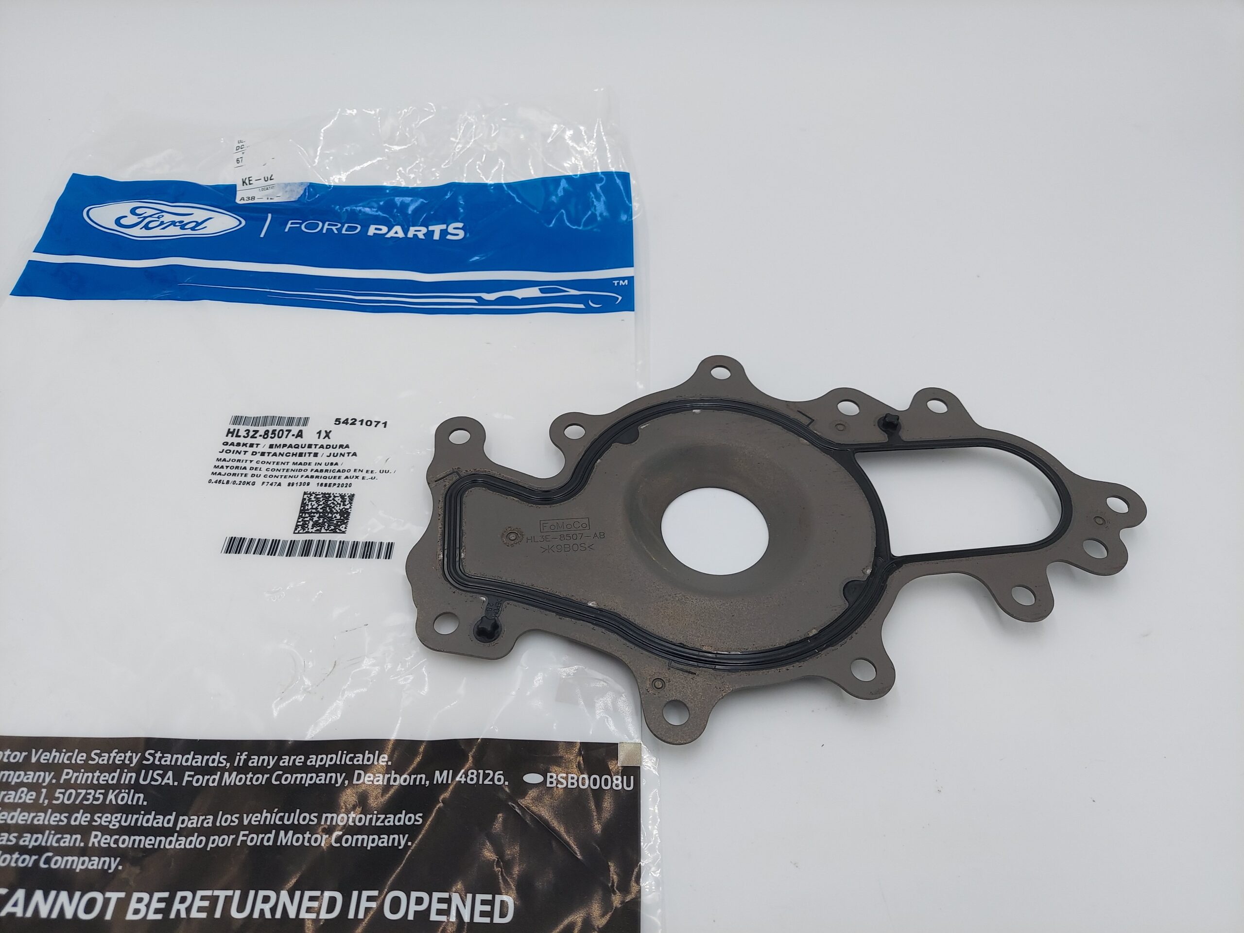 Brand New OEM GASKET - WATER PUMP for Expedition |F-150|Lincoln Navigator 2016-2020 HL3Z-8507-A - Imagen 2