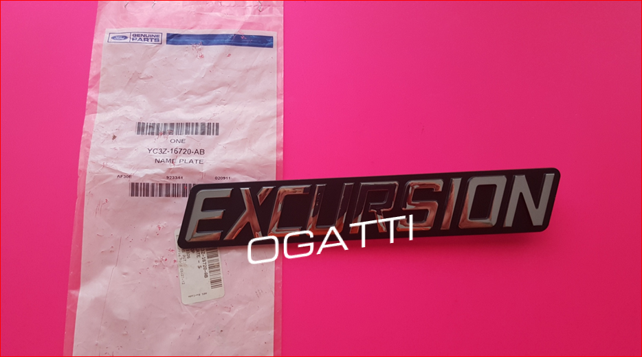 Brand New OEM NAME PLATE - SELF-ADHESIVE YC3Z-16720-AB |16720| - Imagen 2