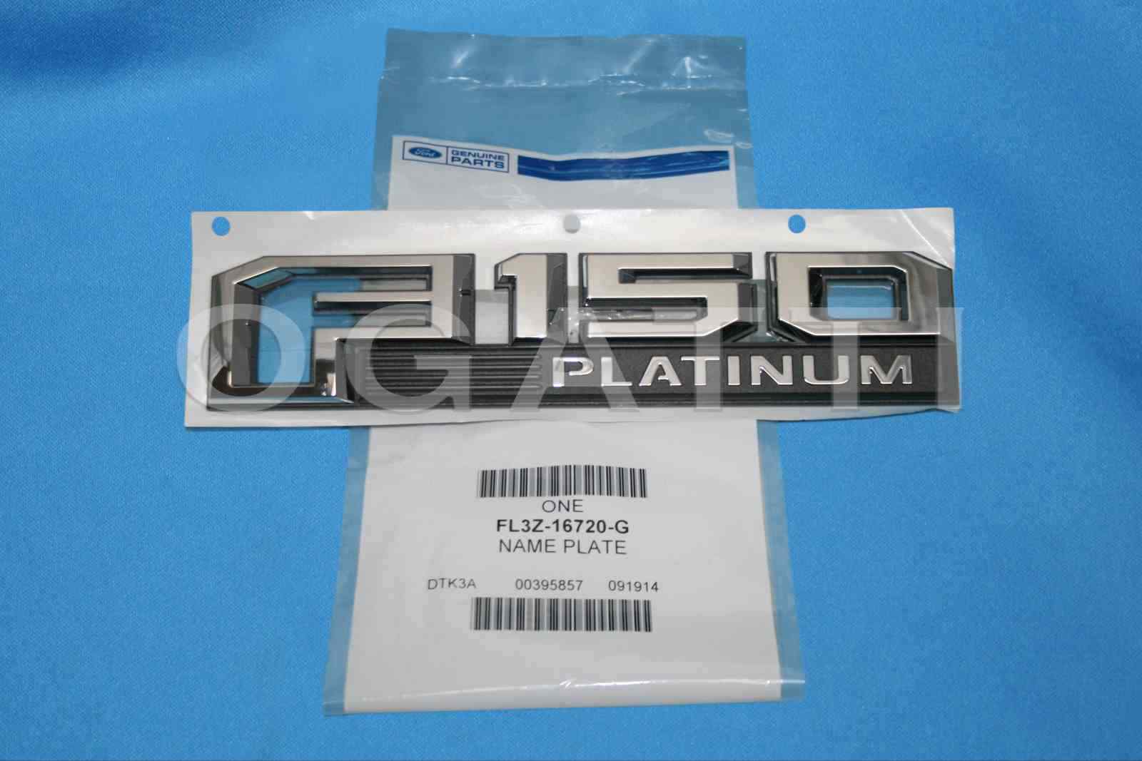 Brand New OEM NAME PLATE FL3Z-16720-G |16720|