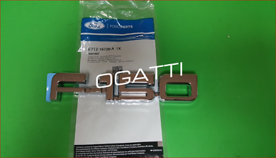 Brand New OEM NAME PLATE - SELF-ADHESIVE E7TZ-16720-A |16720| - Imagen 2