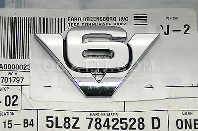 Brand New OEM EMBLEM 5L8Z-7842528-D |7842528|