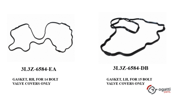Brand New OEM Gasket Valve Cover 5.4L V8, 24V OHV 2 Pieces, Engine Repair Kit (OG-60-5.4L-2-12)
