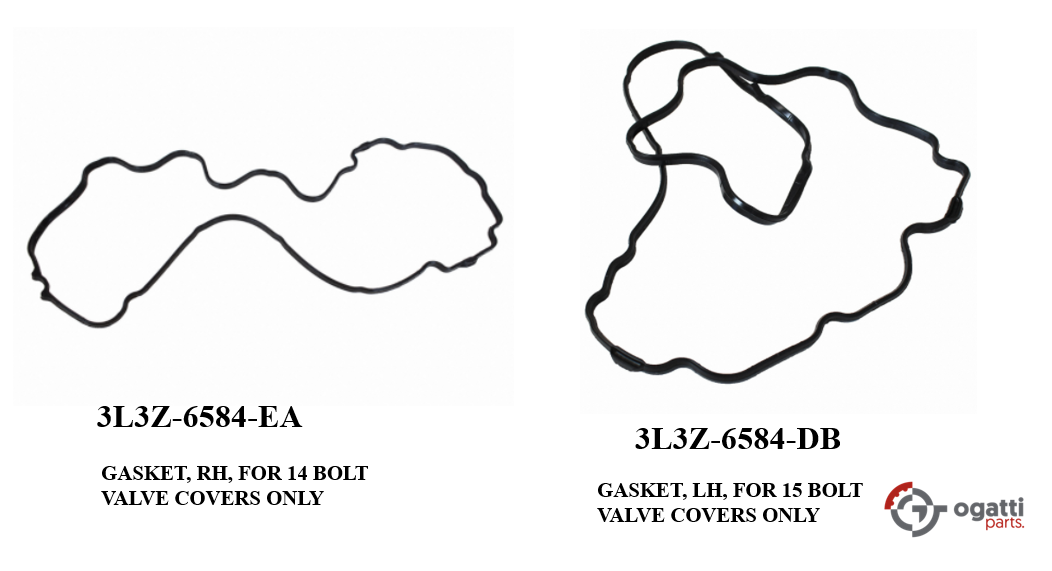 Brand New OEM Gasket Valve Cover 5.4L V8, 24V OHV 2 Pieces, Engine Repair Kit (OG-60-5.4L-2-12) - Imagen 3
