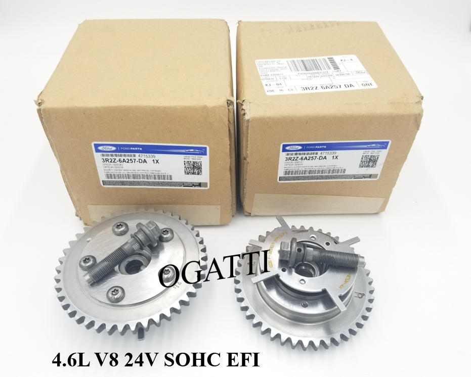 Brand New OEM Phaser Camshaft 4.6L V8 12V OHV, 5.4L V8 24V OHV 2 Pieces Engine Repair Kit (OG-60-4.6L-2-4) 3R2Z-6A257-DA - Imagen 5