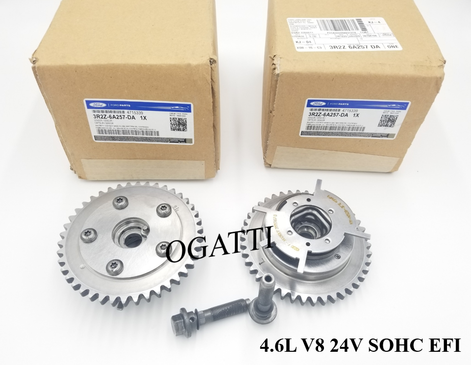 Brand New OEM Phaser Camshaft 4.6L V8 12V OHV, 5.4L V8 24V OHV 2 Pieces Engine Repair Kit (OG-60-4.6L-2-4) 3R2Z-6A257-DA - Imagen 3
