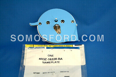Brand New OEM NAME PLATE 4R3Z-16228-BA |16228| - Imagen 3