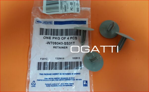 Brand New OEM RETAINER - TRIM PANEL W709343-SS31T |W709343|