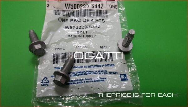 Brand New OEM BOLT - HEX.HEAD W500223-S442 |W500223|