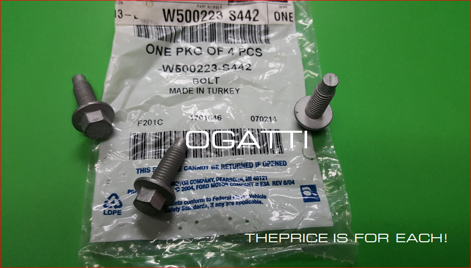Brand New OEM BOLT - HEX.HEAD W500223-S442 |W500223|