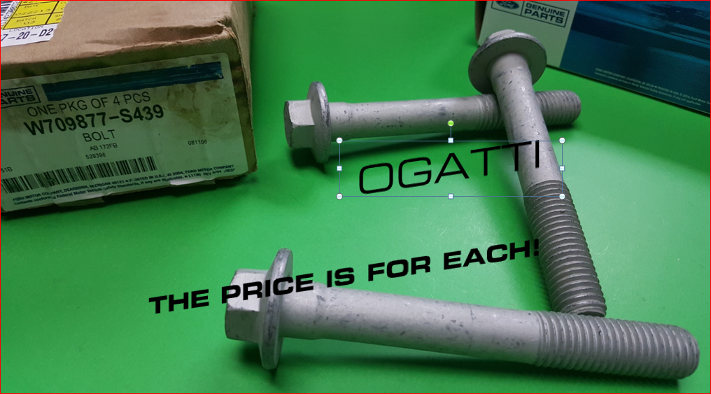 Brand New OEM BOLT W709877-S439 |2FBW7098| - Imagen 2