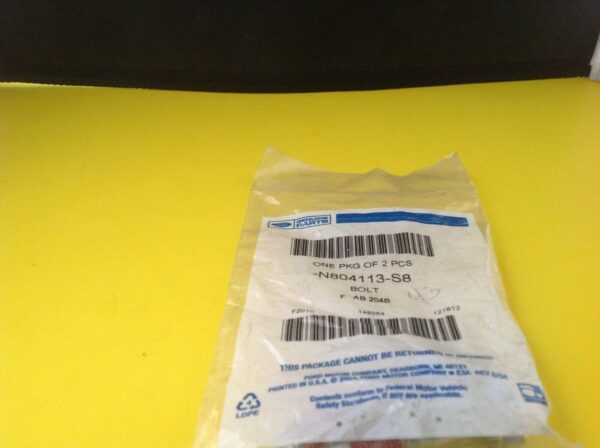 Brand New OEM BOLT M8X1.25X43.5 HEX HD PLT N804113-S8 |B N8041|