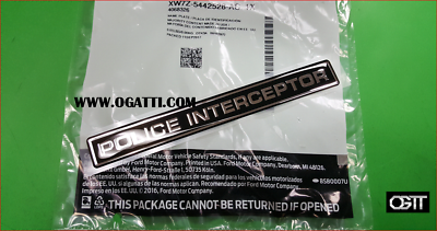 Brand New OEM NAME PLATE XW7Z-5442528-AC |5442528|