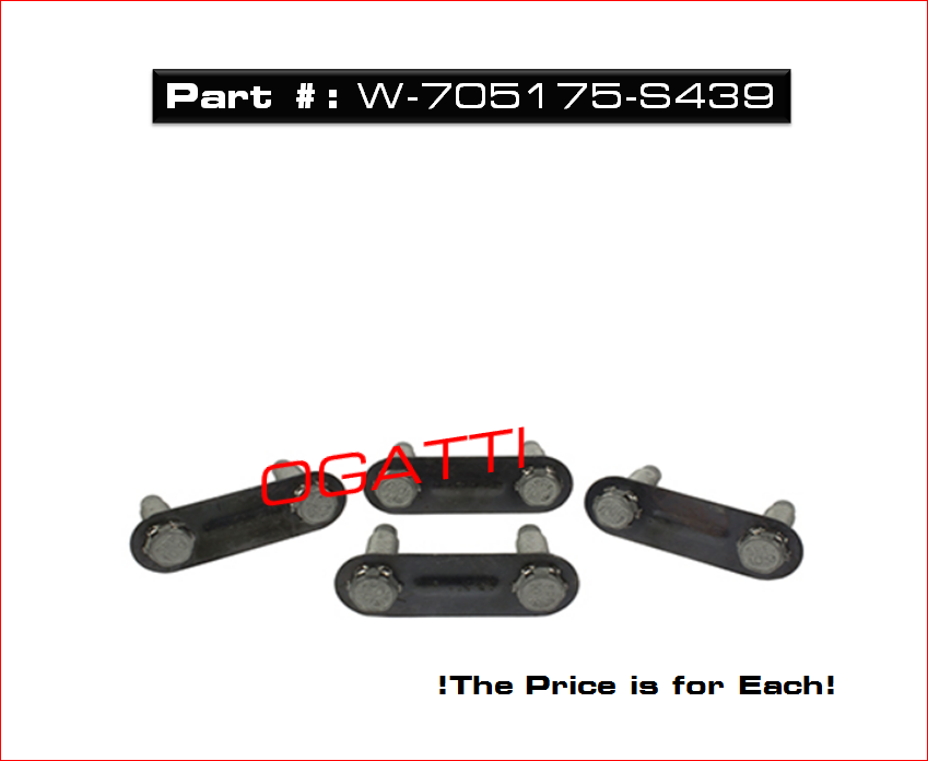 Brand New OEM BOLT - HEX. HEAD - FLANGED W705175-S439 |W705175| - Imagen 2