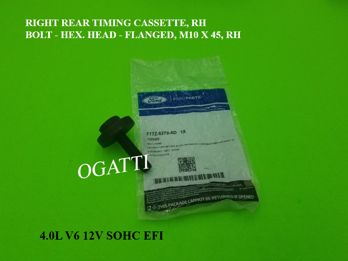 Brand New OEM Bolt Cassette Timing Right RH 4.0L V6 12V SOHC F77Z-6279-AD |6279| - Imagen 2