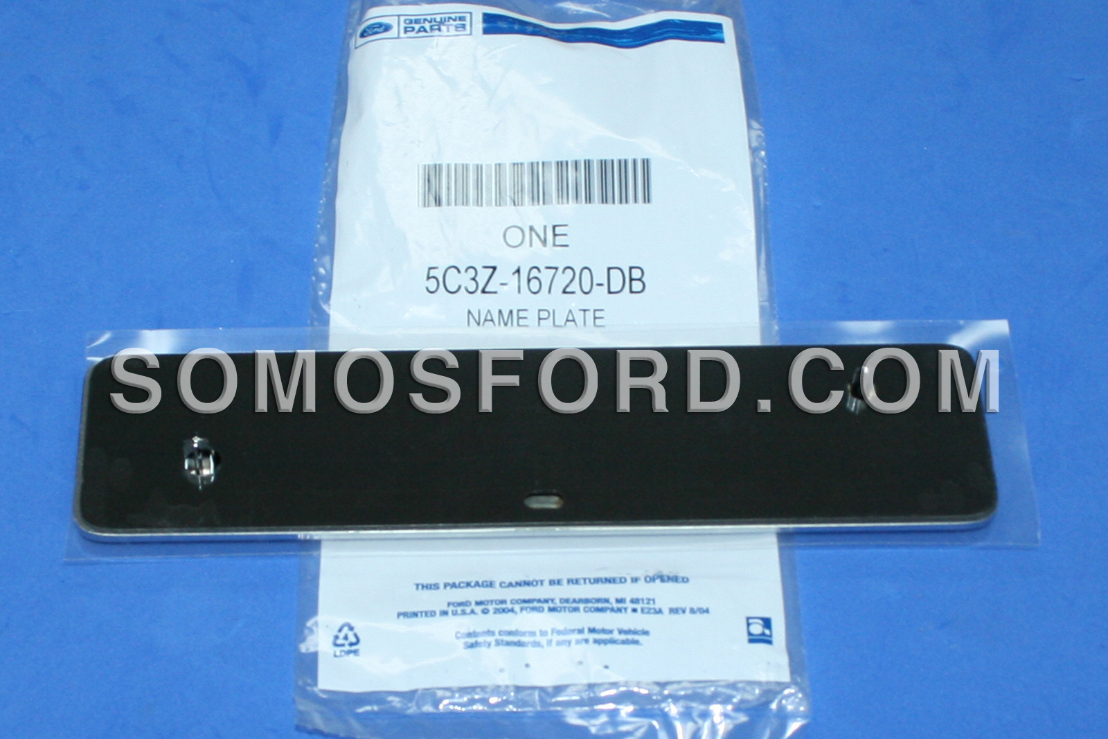 BRAND NEW OEM NAMEPLATE FOR FENDER F250 XL VERSION 2004-2010 5C3Z-16720-DB RH PASSENGER SIDE OR DRIVER SIDE - Imagen 4