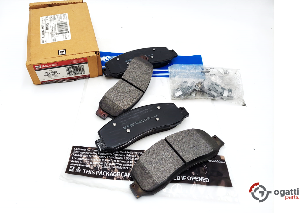 Brand New OEM Genuine Rear Brake Pads Kit F-250-350-450 2004-2007 WITH SINGLE REAR WHEELS 5U2Z-2V001-FA BR-1069 - Imagen 4