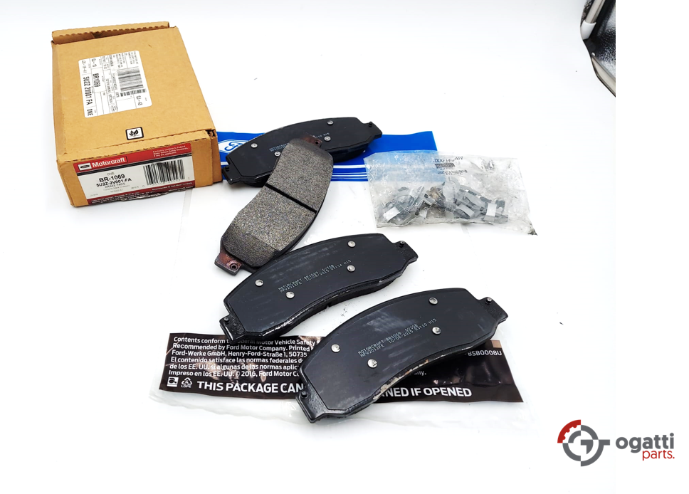 Brand New OEM Genuine Rear Brake Pads Kit F-250-350-450 2004-2007 WITH SINGLE REAR WHEELS 5U2Z-2V001-FA BR-1069 - Imagen 3