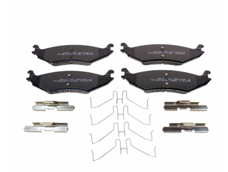 Brand New OEM REAR BRAKE PADS FORD E-150-250-350 2004-2007 5U2Z-2V200-FA BR-1046B - Imagen 3